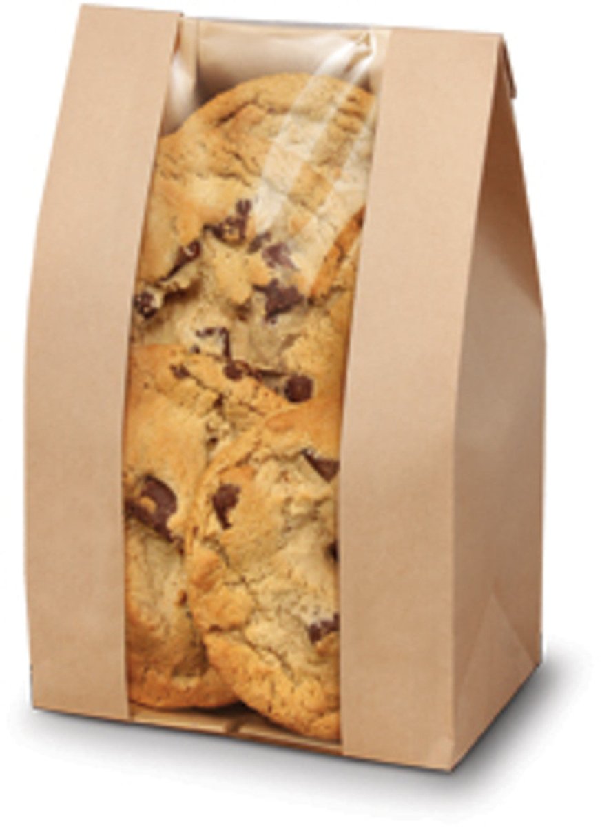 Bagcraft C-Thru Dubl Fresh Bag 4lb Natural - 300237 (QTY:500)