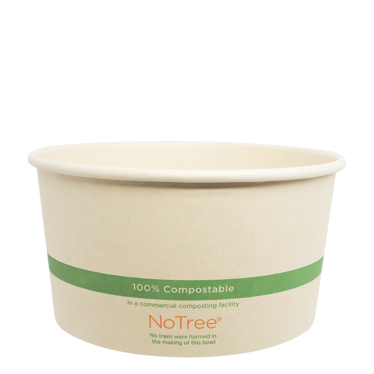 World Centric 32 oz NoTree Paper Bowl, Wide (QTY:300)