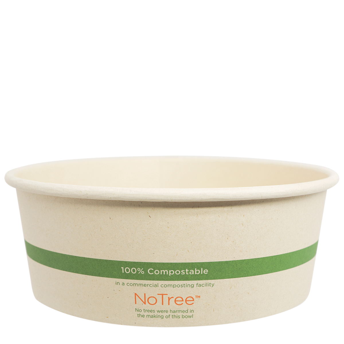 World Centric 42 oz NoTree Paper Bowl, Wide (QTY:300)