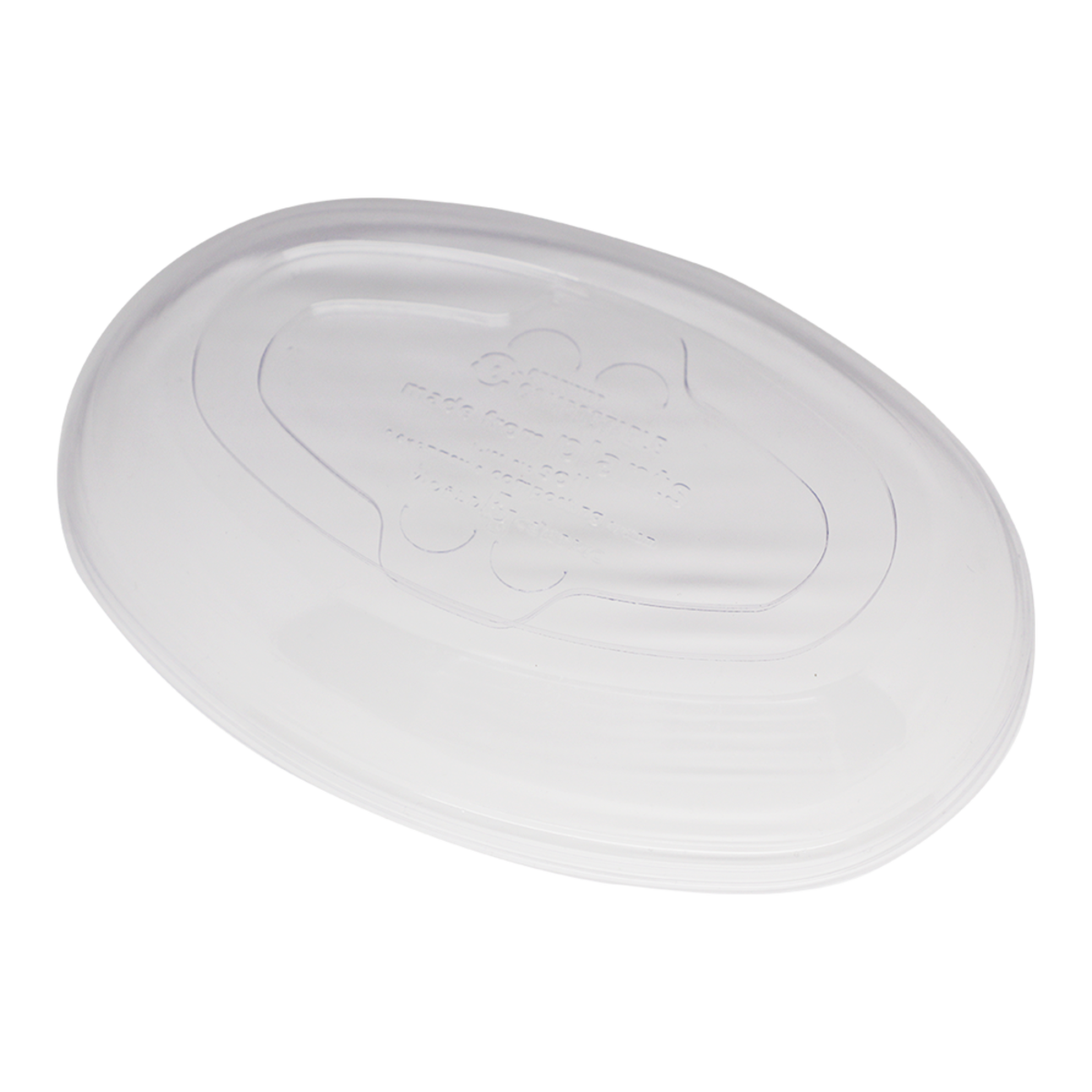 World Centric LID PLA - Small Burrito Bowls (18 oz), Clear, Vented (QTY:400)