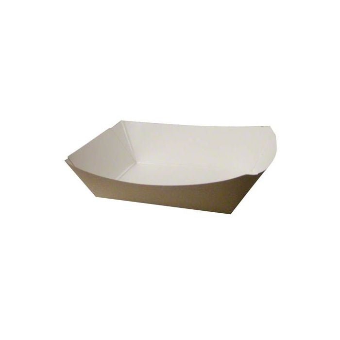 SQP #200 2lb Clay Coated Kraft Food Tray (QTY:1000)