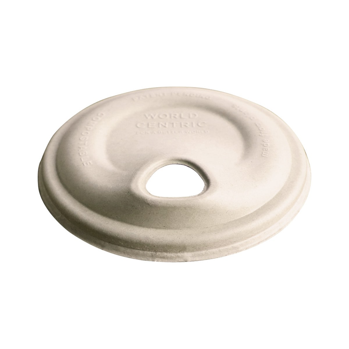 World Centric Fiber Sip Lid - 12-22 oz Paper Cold Cups (QTY:1000)