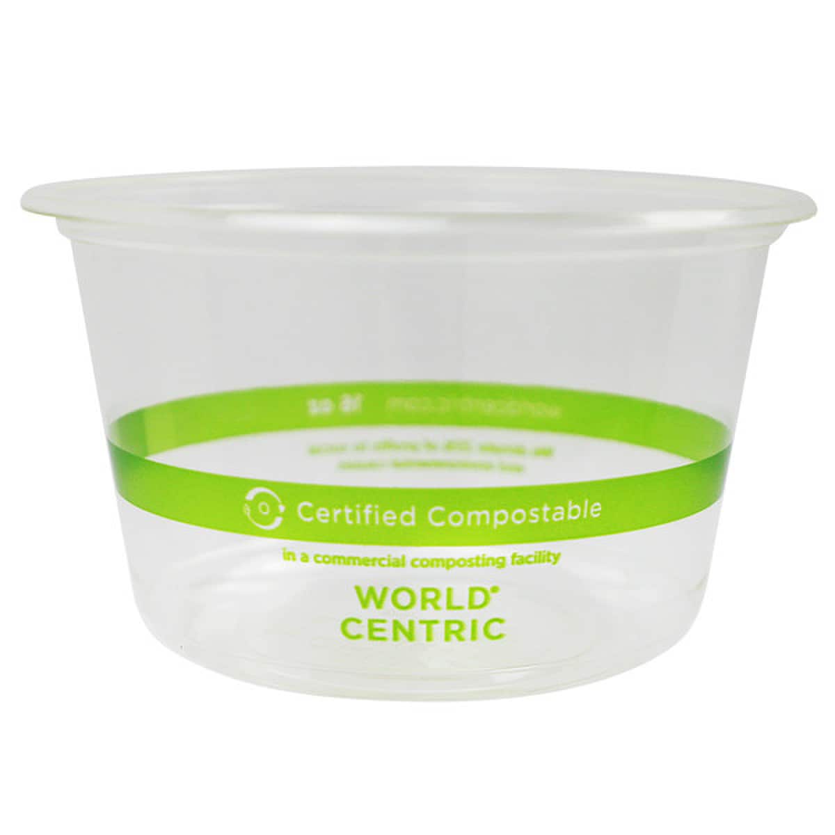 World Centric 16 oz Round Deli, Clear (QTY:1000)