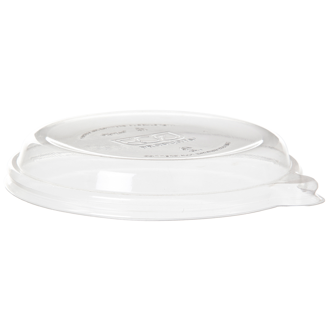 WorldView Renewable & Compostable Flat Lid, Fit 12-16oz Sugarcane Coupe Bowls (QTY:400)