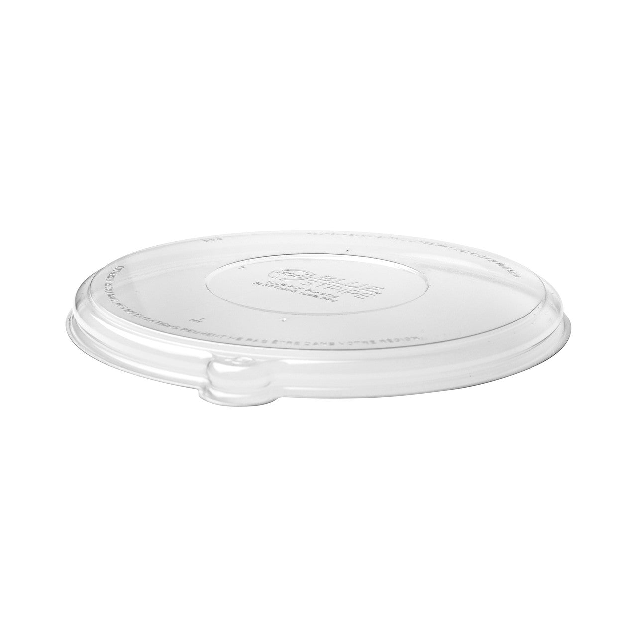 BlueStripe 100% Recycled Content Lid, Fits 24-40oz Sugarcane Bowls (QTY:400)