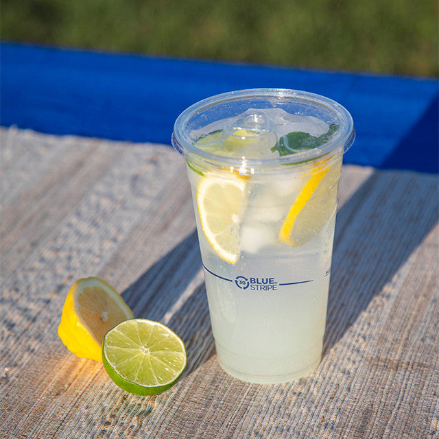 BlueStripe 30% Recycled Content Cold Cups - 20oz (QTY:1000)