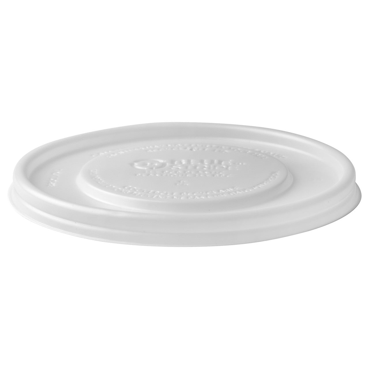 BlueStripe 25% Recycled Content Lids, Fits 12-32oz Food Containers (QTY:500)