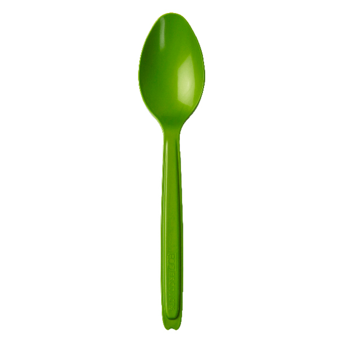 Cutlerease Dispensable Renewable & Compostable Spoon - 6" Green (QTY:960)