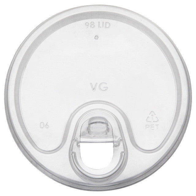 BlueStripe 30% Recycled Content Cold Cup Sip Lids, Fits 9-24oz Blue Stripe Cups (QTY:1000)