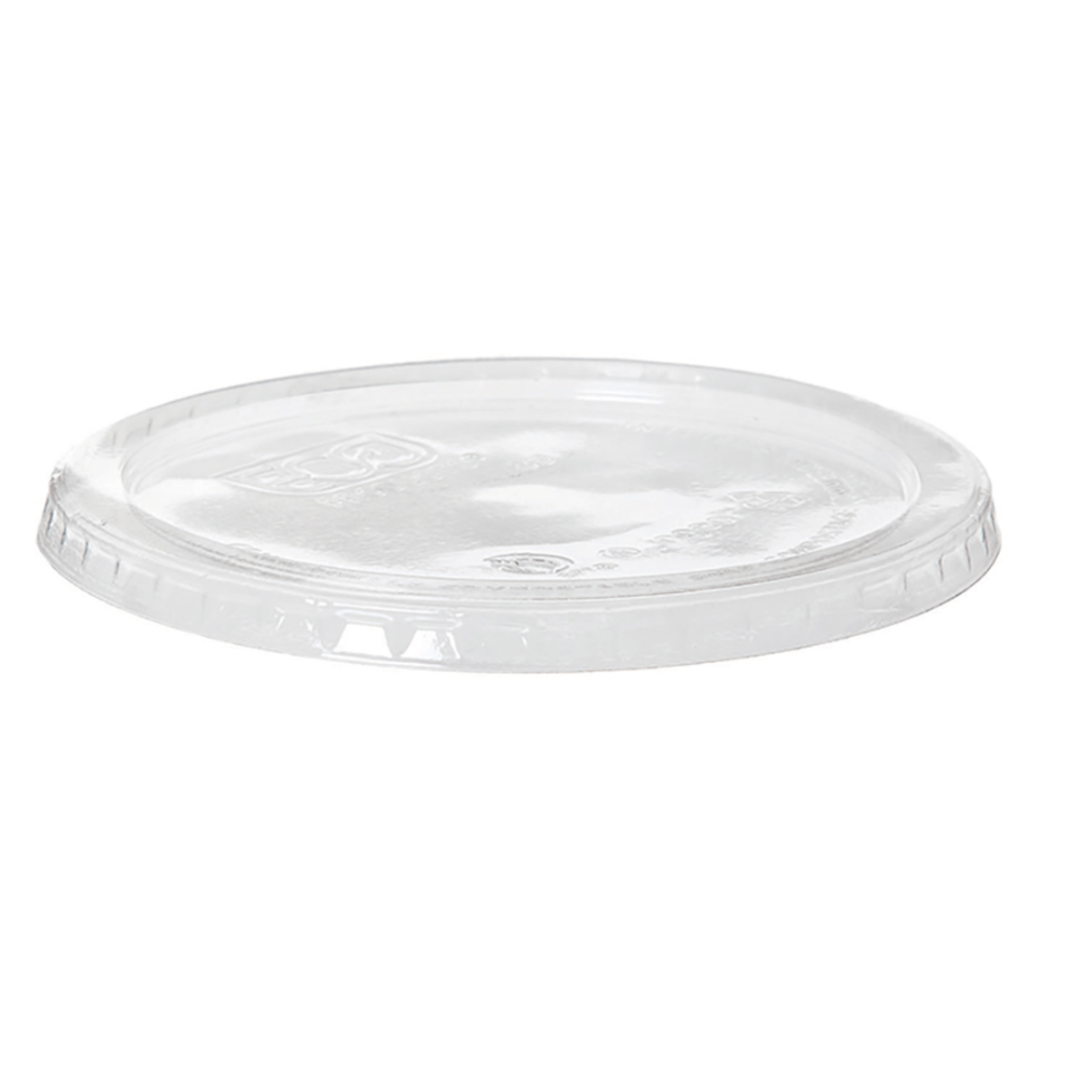 GreenStripe Renewable & Compostable Round Deli Containers Lids - Fits 5oz Container (QTY:2000)