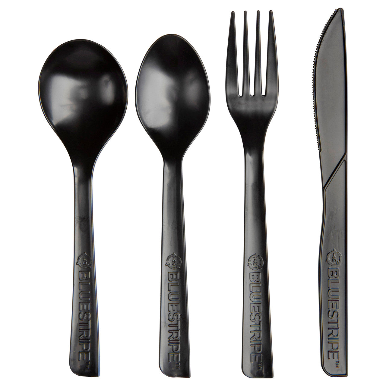 Eco-Products BlueStripe Recycled Content Spoon - 6in (QTY:1000)