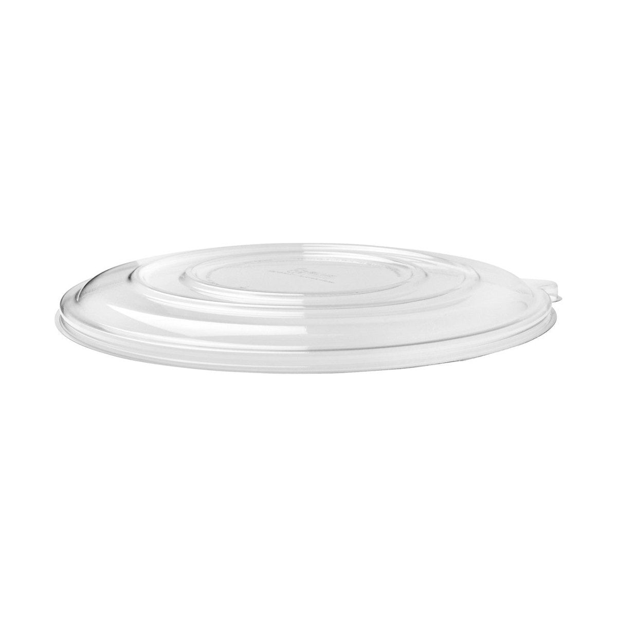 WorldView 100% Post-Consumer Recycled Content 14in Round Lid, Fits 14in Sugarcane Pizza Tray Base (QTY:50)