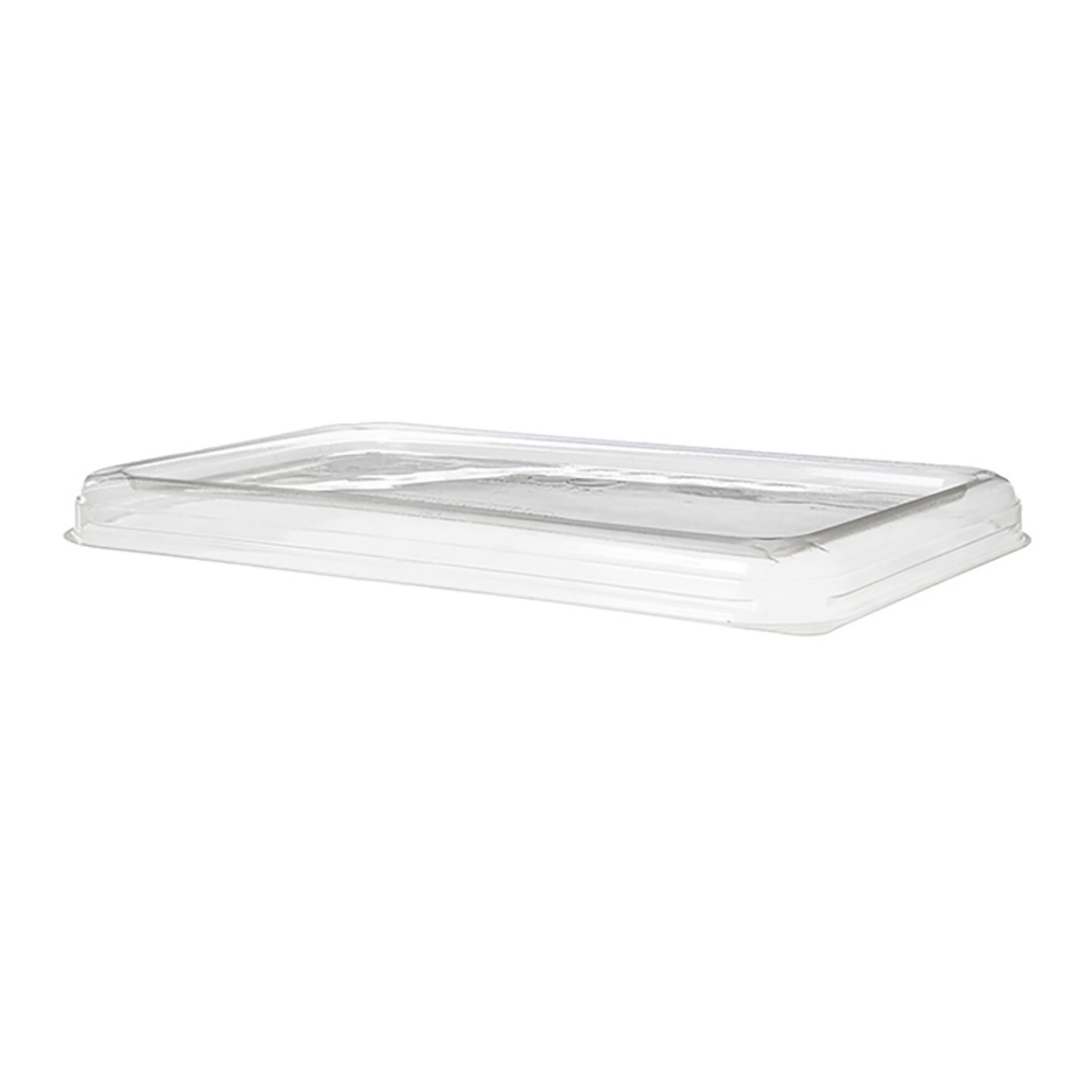 WorldView 100% Recycled Content Lids, Low Profile Vented, Fits 10 x 7in Sugarcane Base (QTY:200)