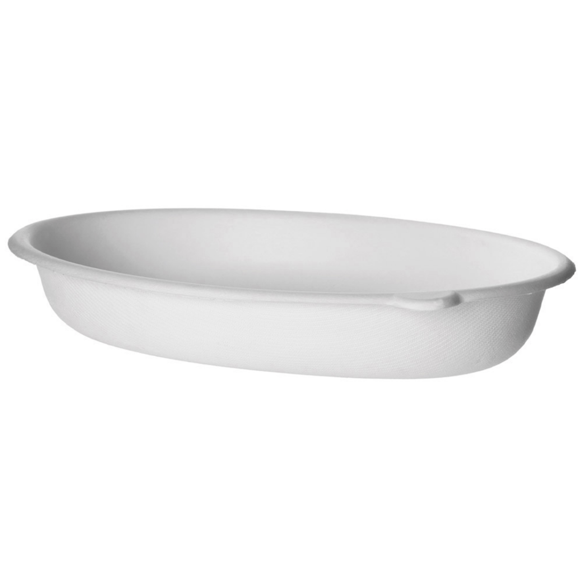 Vanguard WorldView Renewable & Compostable Sugarcane Take-Out Container - 32oz Oval (QTY:300)