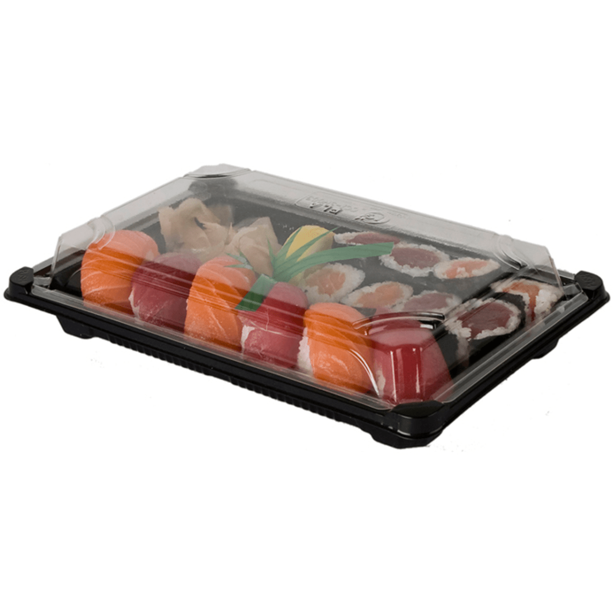 GreenStripe Renewable & Compostable Large Sushi Containers - 6in x 9in (QTY:600)