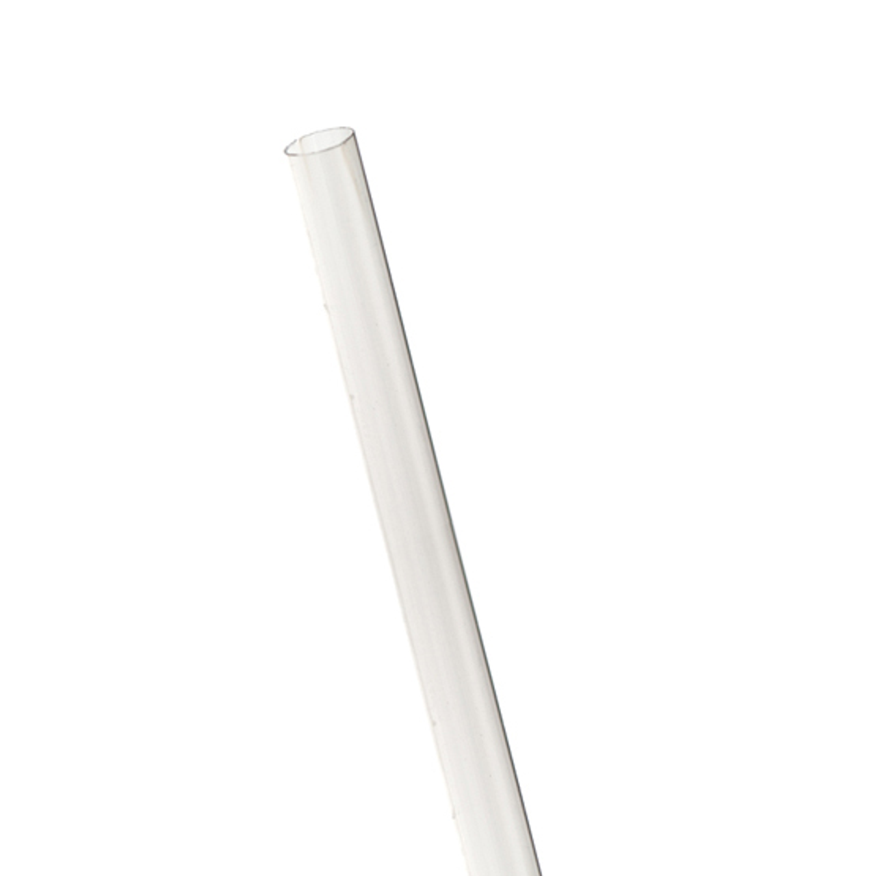 GreenStripe 7.75in Clear Unwrapped Straw - Case (QTY:9600)