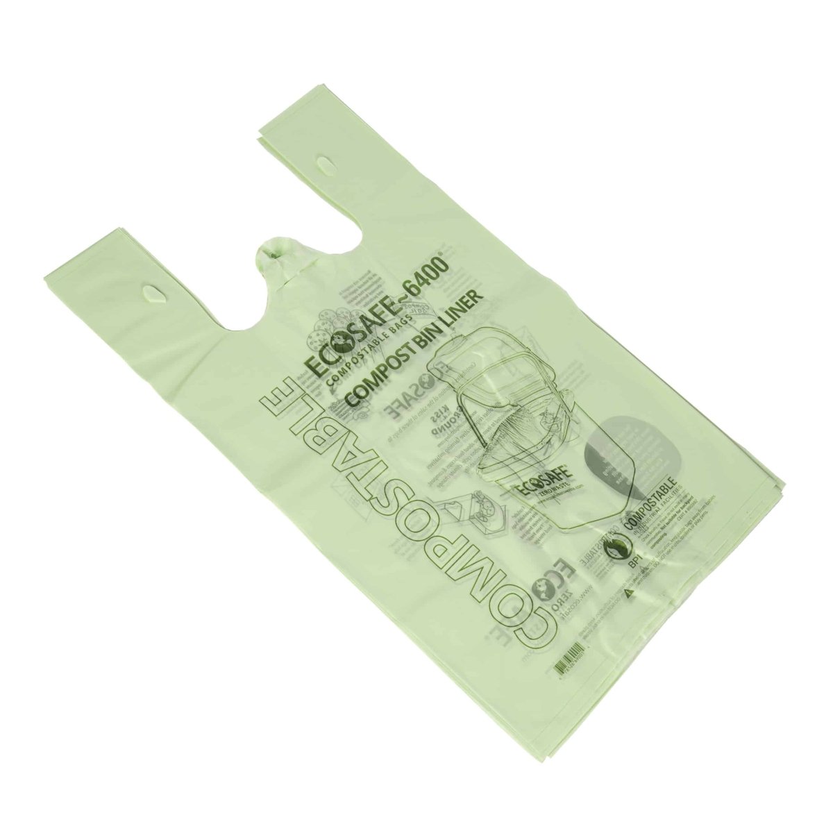 EcoSafe Shopping Bag with Handles - 12X7X20 (QTY:500)