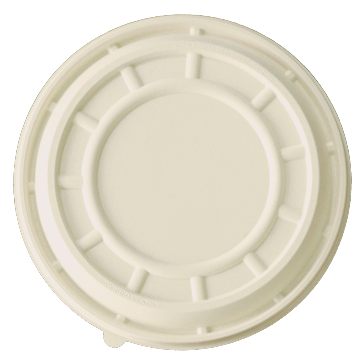 World Centric LID Fiber - 12" PizzaRound - Base sold separately (QTY:200)