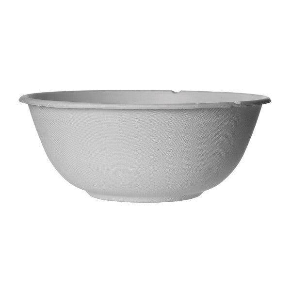Vegware 46oz coupe bowl, white molded fiber (QTY:400)