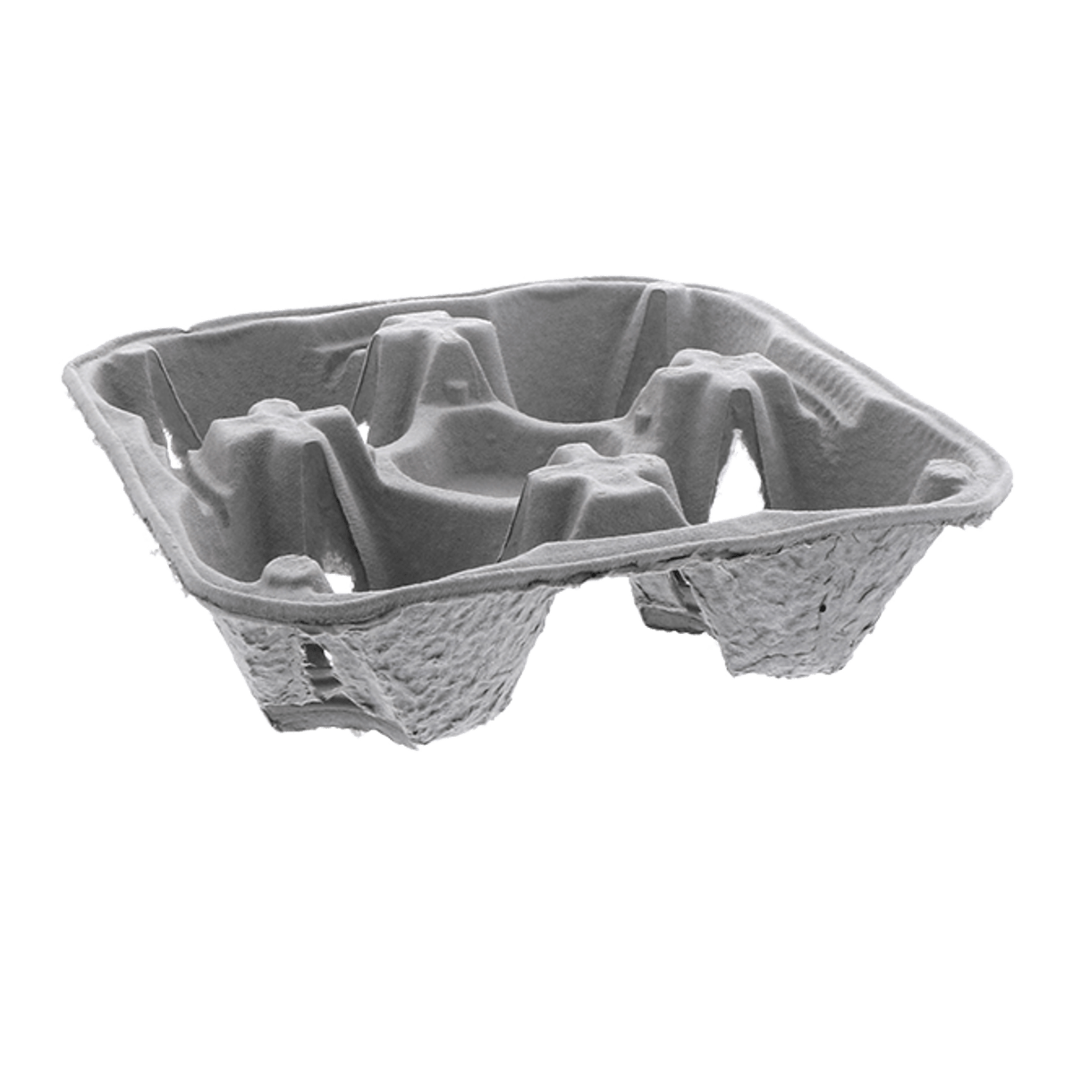EarthChoice 4-Cup Fiber Blend Beverage Carrier M510032 (QTY:300)