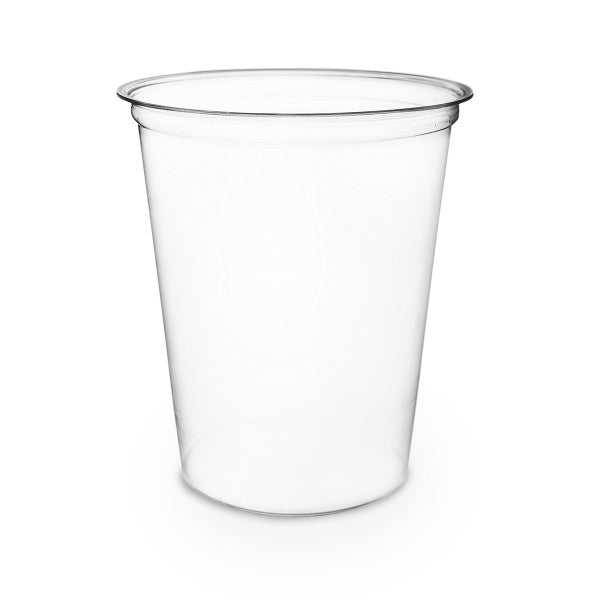 Vegware 32oz PLA Round Deli Container (QTY:500)