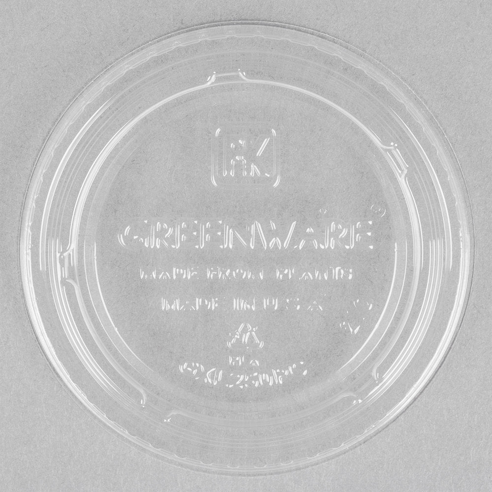 LID SOUFFLE 2oz GREENWARE PLA (QTY:2000)