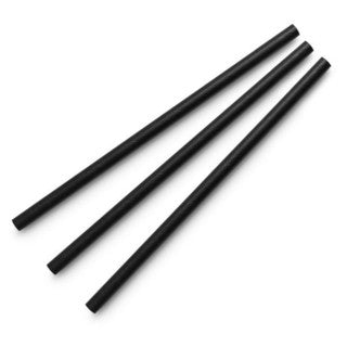 Cocktail black paper straw (QTY:5000)