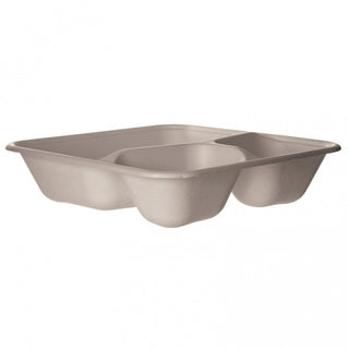 WorldView Compostable Sugarcane Take-Out Containers (QTY:200)