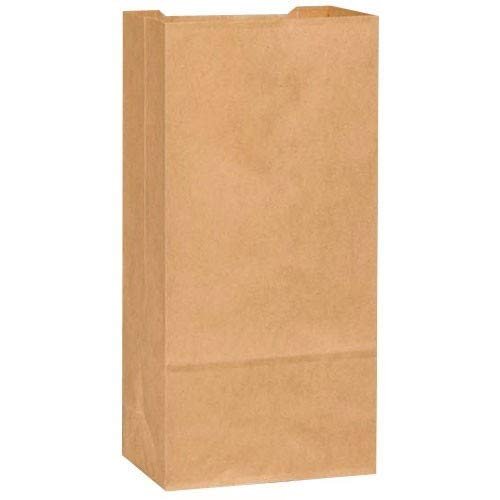 Duro 1/8 Short BBL Sack 57# Natural Kraft - 80083 (QTY:500)