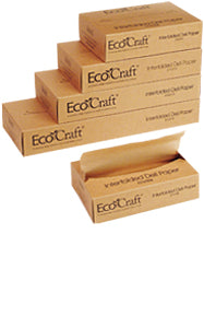 Bagcraft EcoCraft Interfolded Dry Wax Deli Paper Natural 10x10.75in (QTY 6000), SKU 016010