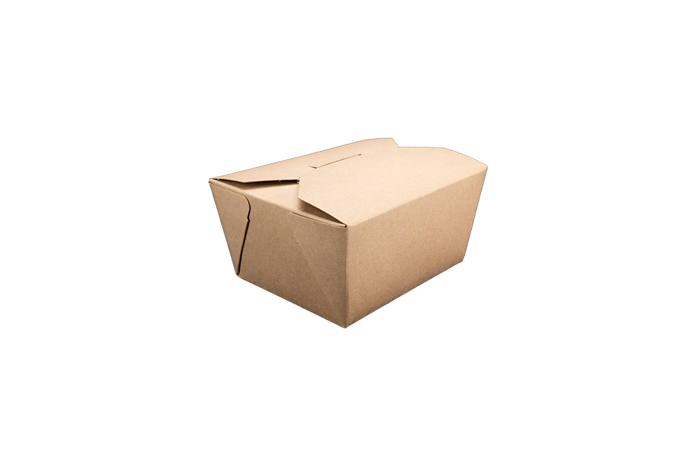 Southern Champion Tray ChampPak #1 Retro Kraft Paperboard Takeout Container (QTY 450), SKU 0761