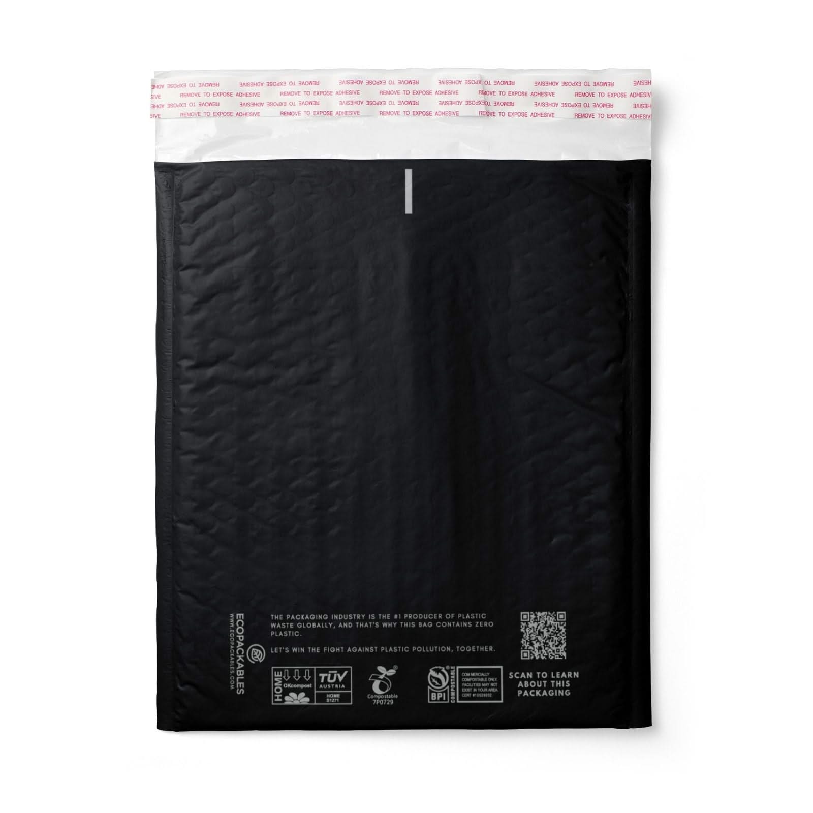 100% Compostable Padded Bubble Mailers