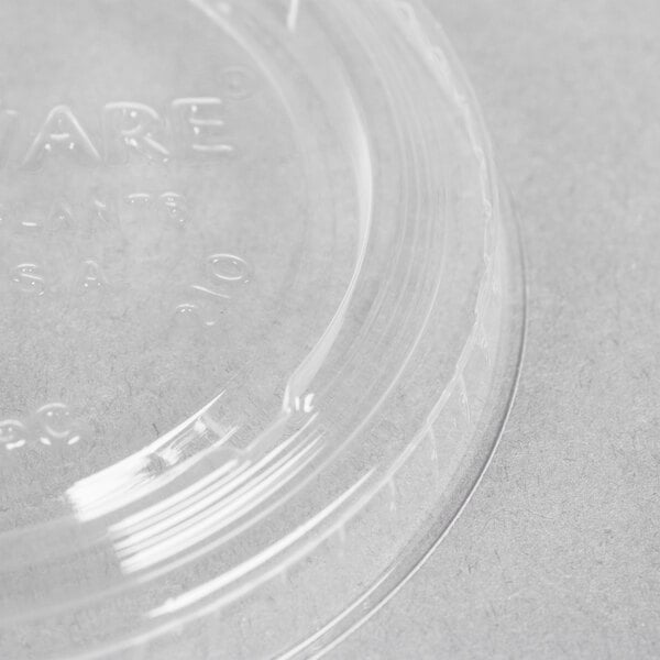 Fabri-Kal Greenware 2 oz PLA Flat Lid for Portion Cups, Clear (QTY 2000), SKU GXL250PC