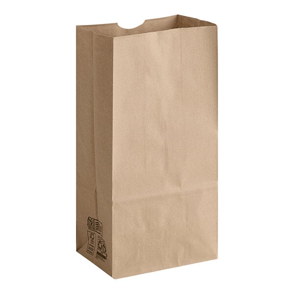 Duro Husky Dubl Life 8 lb. Heavy Duty Natural Kraft Bag - 70208 (QTY:400)