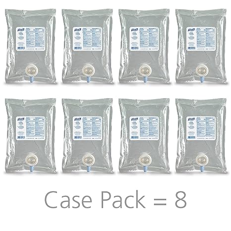 Purell 1000ml Advanced Hand Sanitizer Gel CS2 Refill Bag (QTY:8)