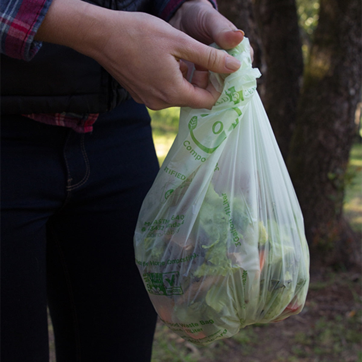 World Centric 3 Gallon Compostable Food Scraps Bags (QTY 500), SKU BG-CS-3