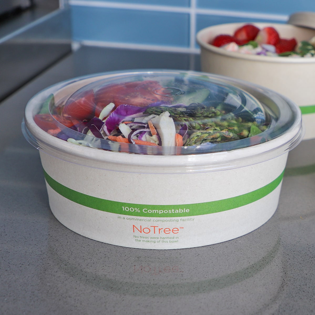World Centric 42 oz NoTree Paper Bowl, Wide (QTY:300)