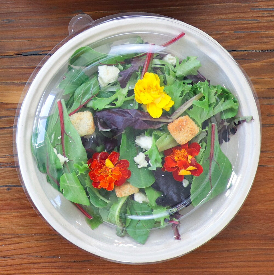 World Centric 36 oz Shallow Fiber Bowl Compostable Unbleached Plant Fiber (QTY 300), SKU BO-SC-36S-LFS