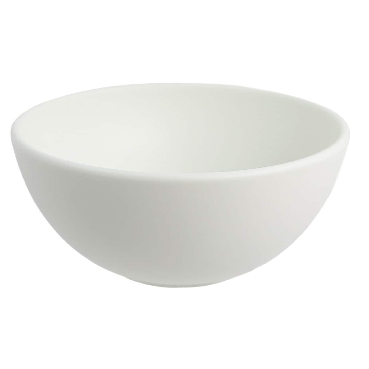 World Centric ZeroWare 16 oz Bowl, Matte White (QTY:60)