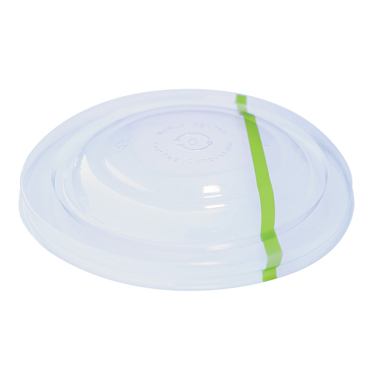 World Centric PLA Clear Compostable Lid for 16-32 oz Fiber Bowls (QTY 300), SKU BOL-CS-24PR