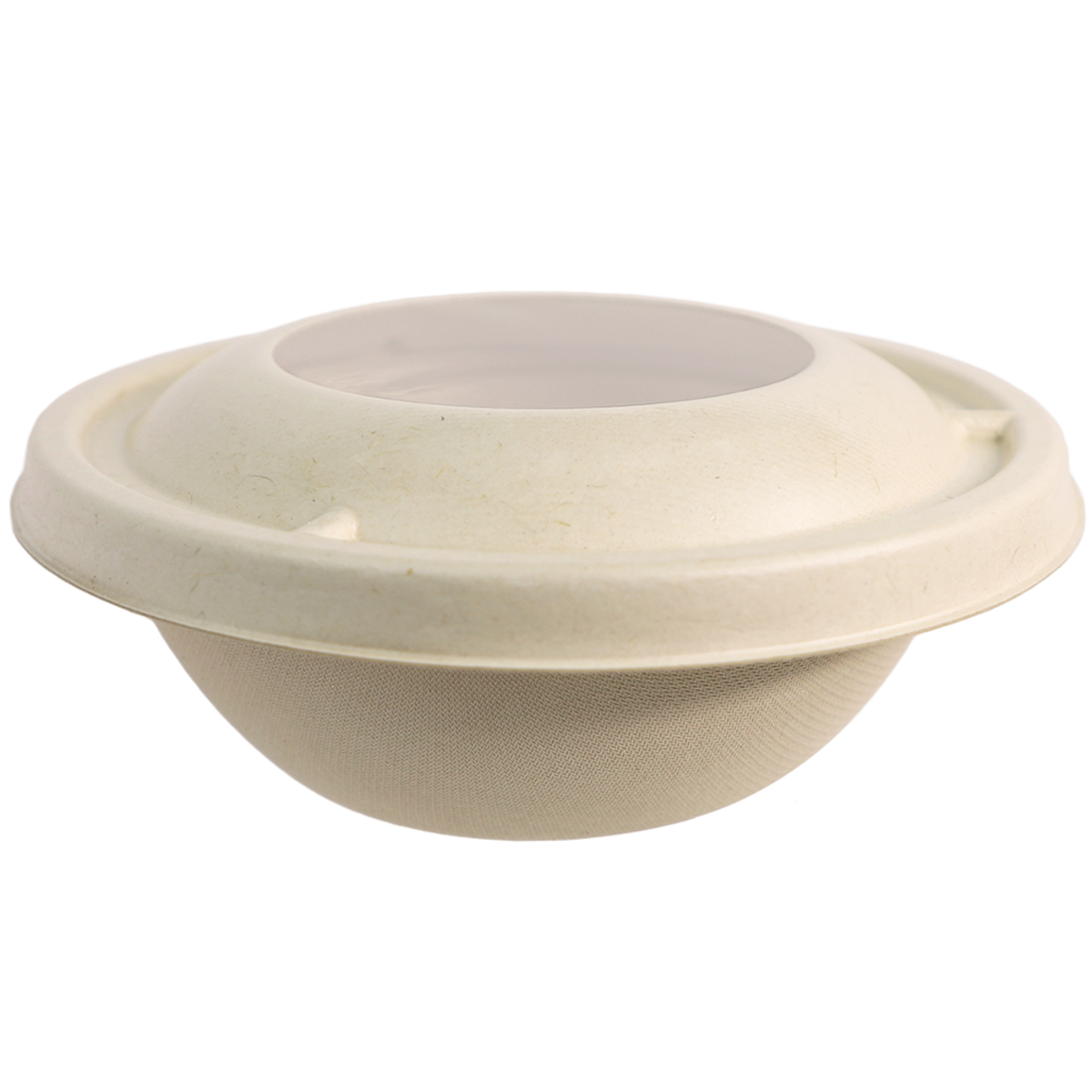 World Centric  LID Fiber 16-32 oz Bowls with PLA Window (QTY:500)