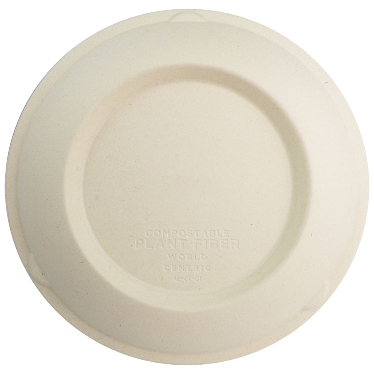 World Centric Lid for 36-64 oz Fiber Bowls (QTY:300)
