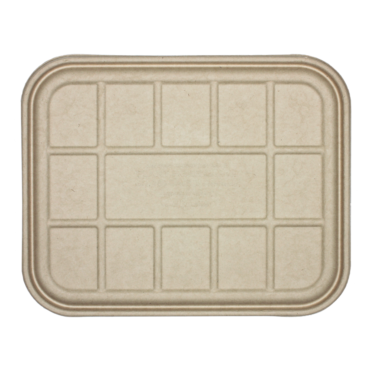 World Centric LID Fiber - Half Size (104 to 120 oz) Catering Pans (SKU: CAL-SC-104-LF)