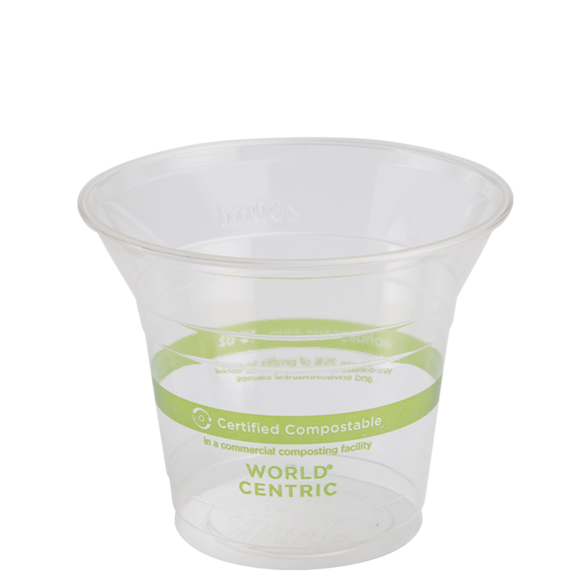 World Centric 10 oz Cold Cup, Clear (QTY:1000)