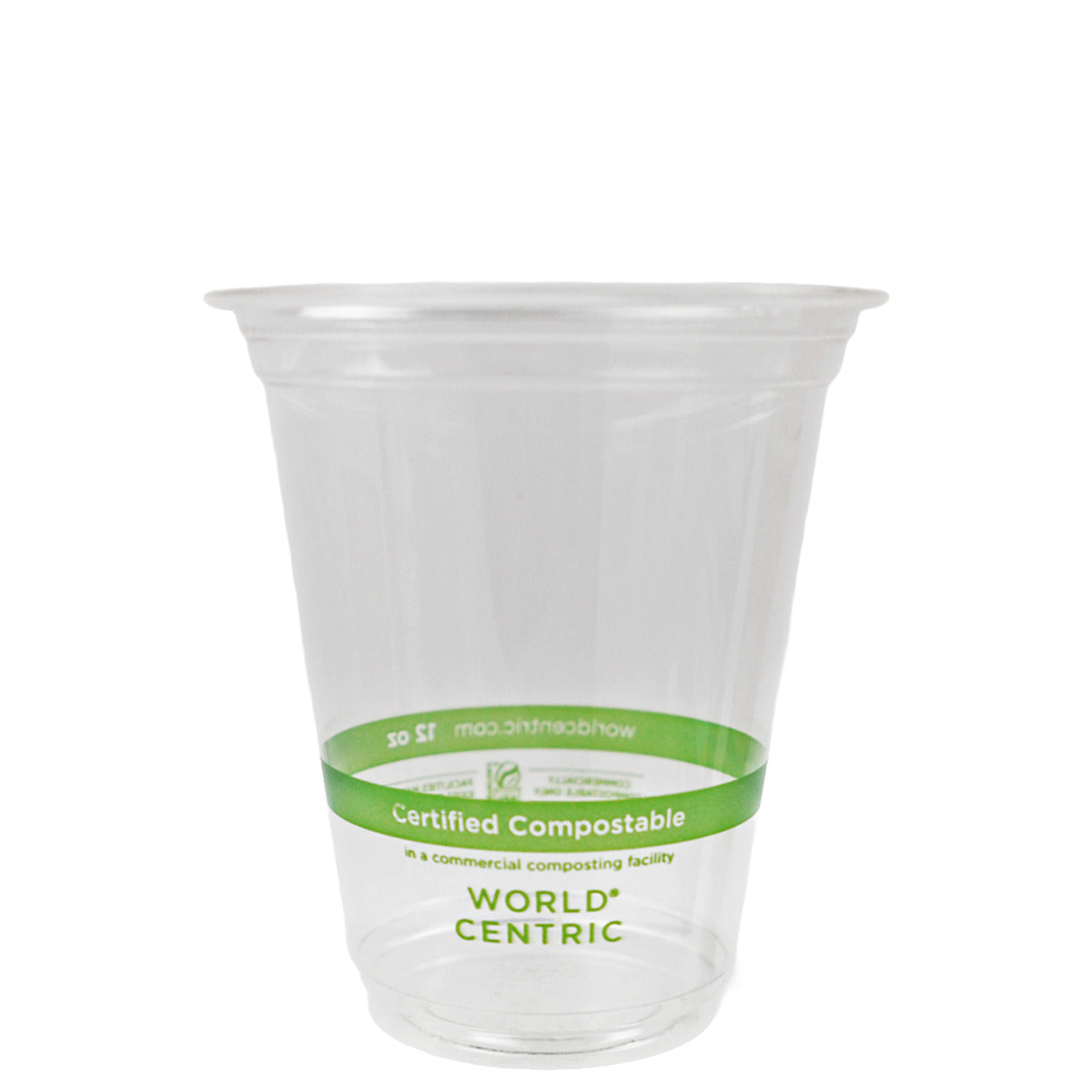 World Centric 12 oz Cold Cup, Clear (QTY:1000)