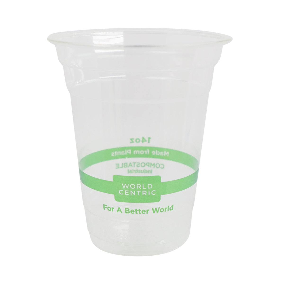 World Centric 14 oz Cold Cup, Clear (QTY:1000)
