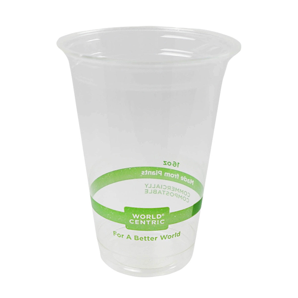 World Centric 16 oz Clear Cold Cup (QTY 1000), SKU CP-CS-16