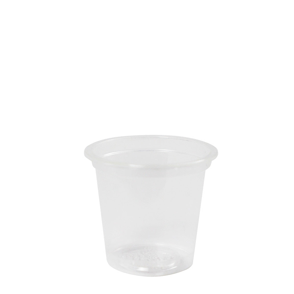 World Centric 1 oz Compostable PLA Portion Cups Clear (QTY 3000), SKU CP-CS-1SN