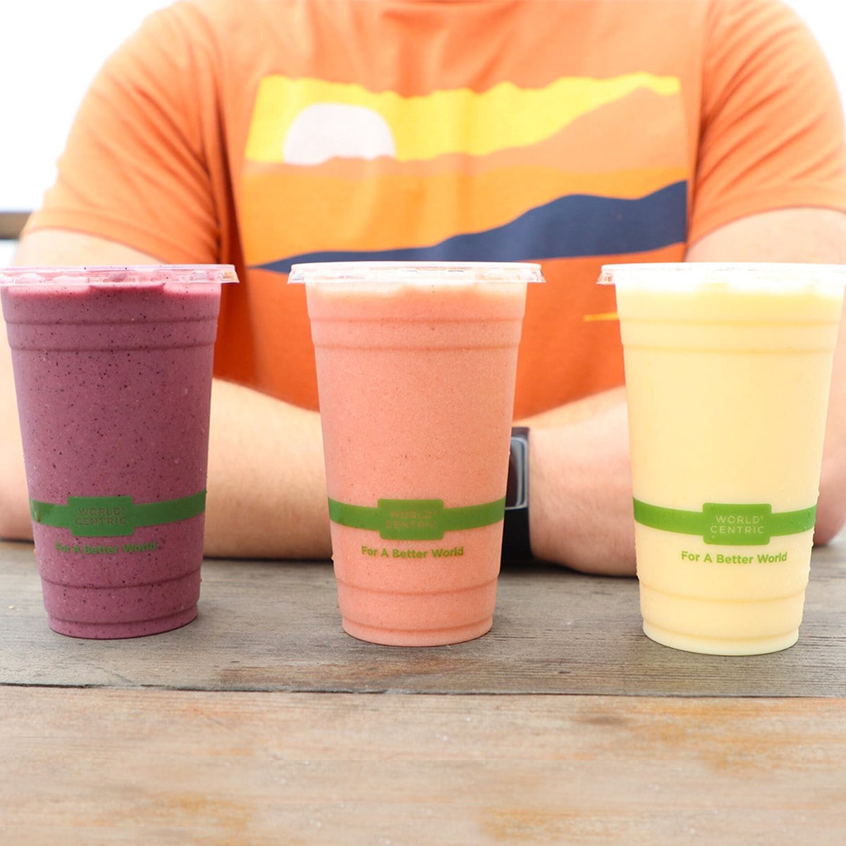 World Centric 20 oz Cold Cup, Clear (QTY:1000)