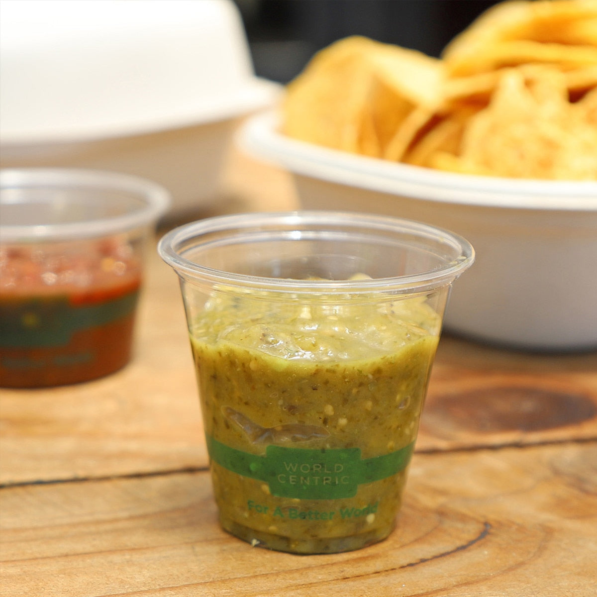 World Centric 3 oz Cold Cup, Clear (QTY:2500)